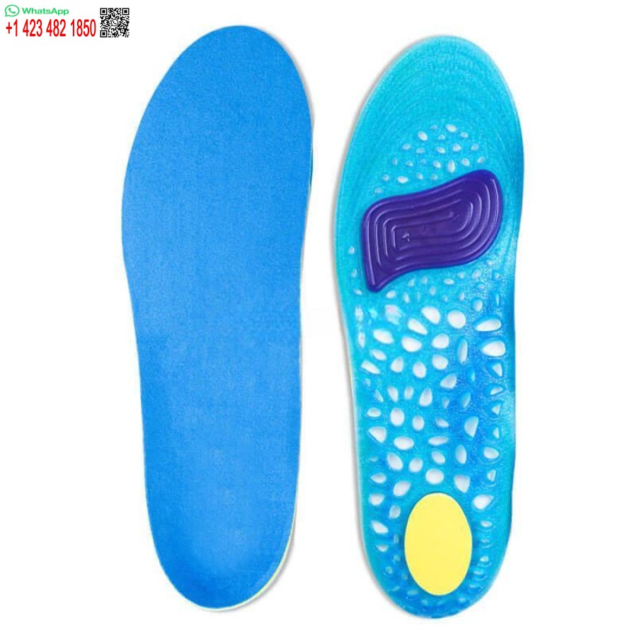 Breathable Absorbent Sport Insoles for Men Free Cutting