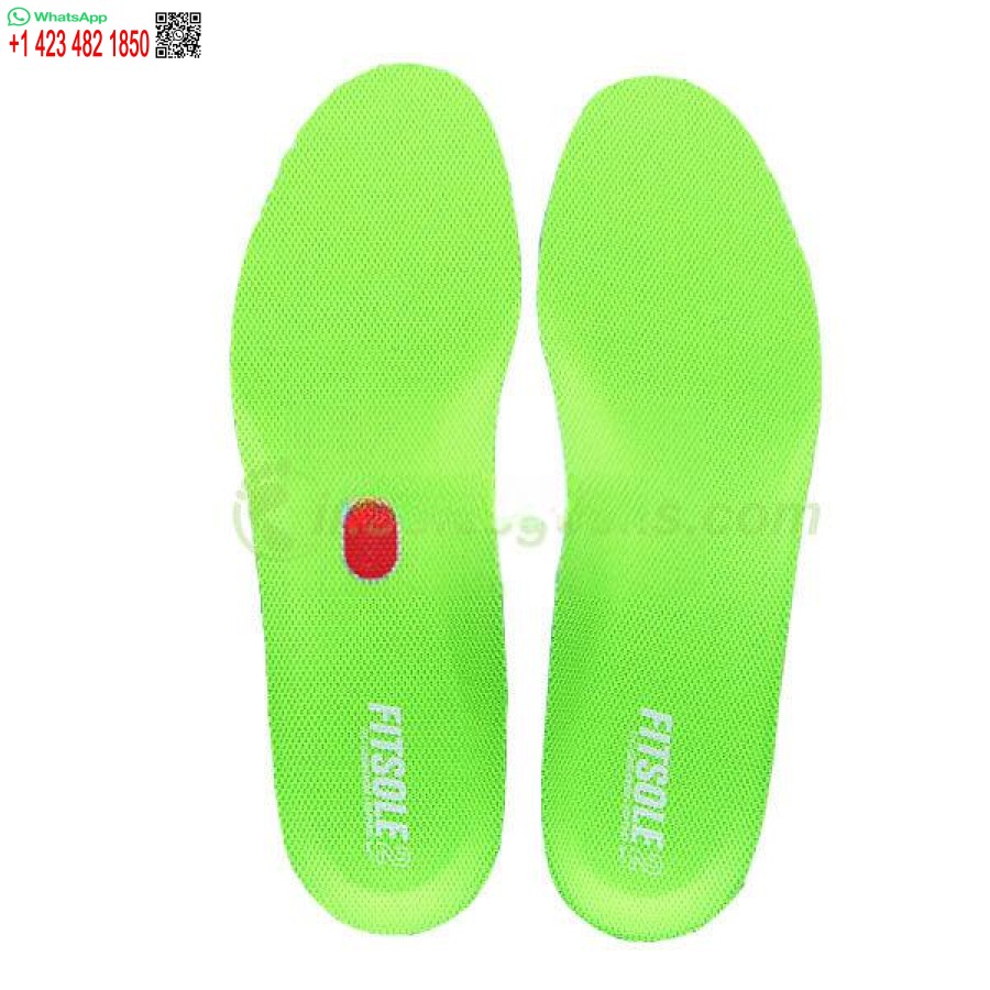 NIKE FITSOLE Ortholite Thick Insole Sport  Inserts Light Green