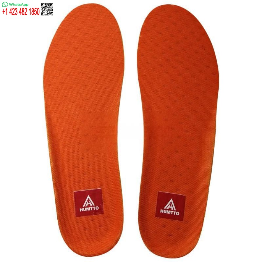 Comfortable Sport  EVA Insoles Orange Running Shoe Inserts