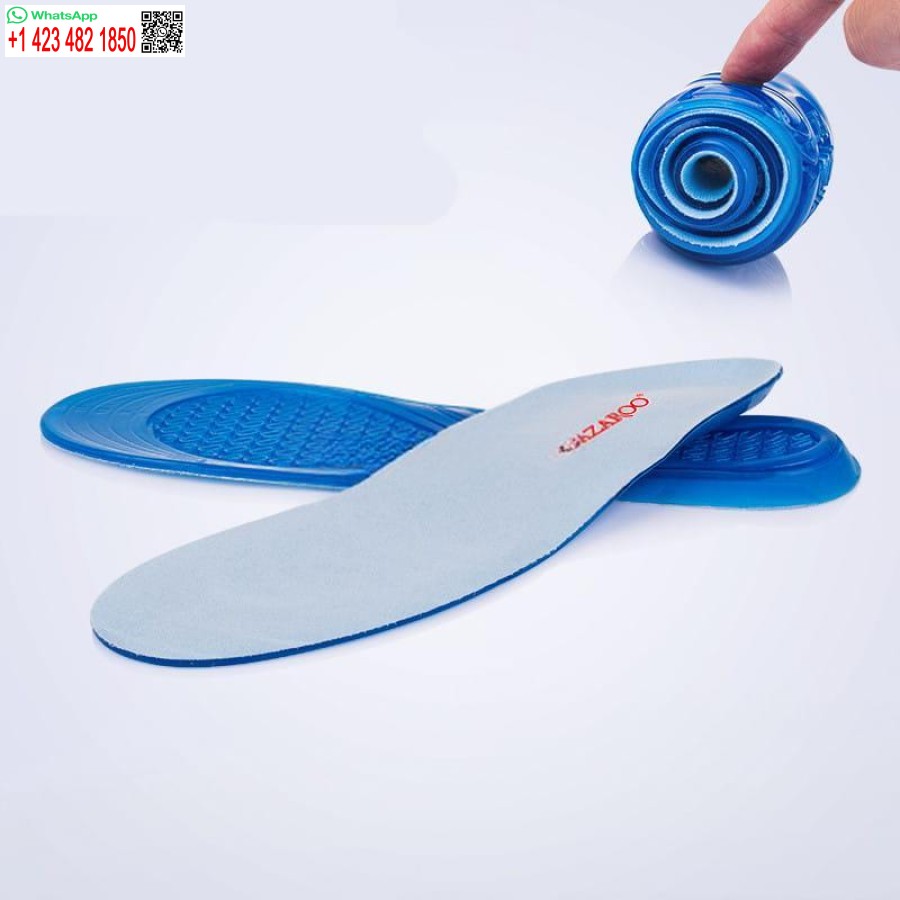 Non-slip Absorbent Silicone Insole for Sport Shoes