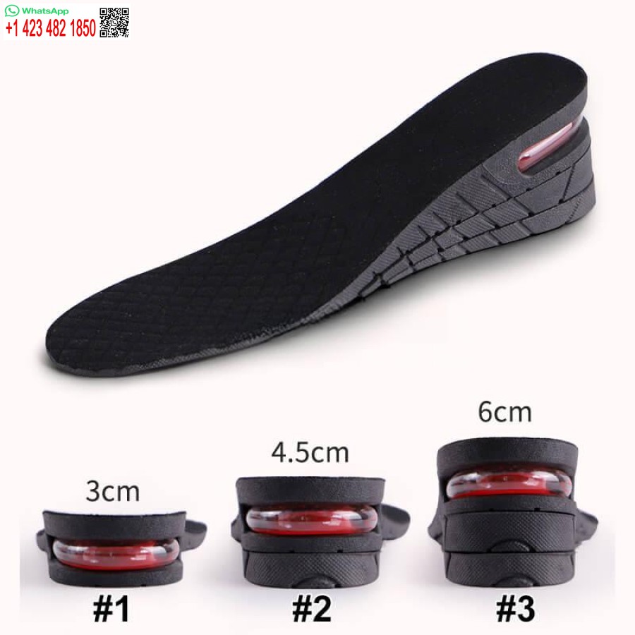 3 4.5 6CM High Heel Inserts Air Cushion Height  Insoles