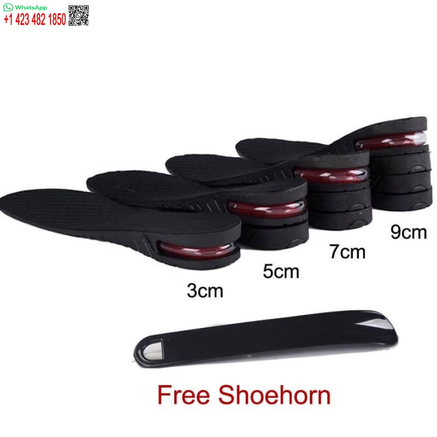 Adjustable Increase Insoles 3CM 5CM 7CM 9CM