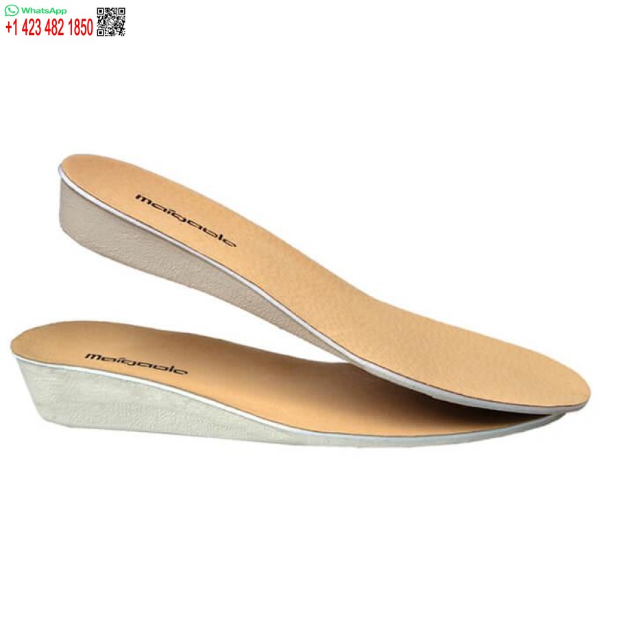 Comfortable Leather EVA Increased Insoles 1.5CM 2.5CM 3.5CM