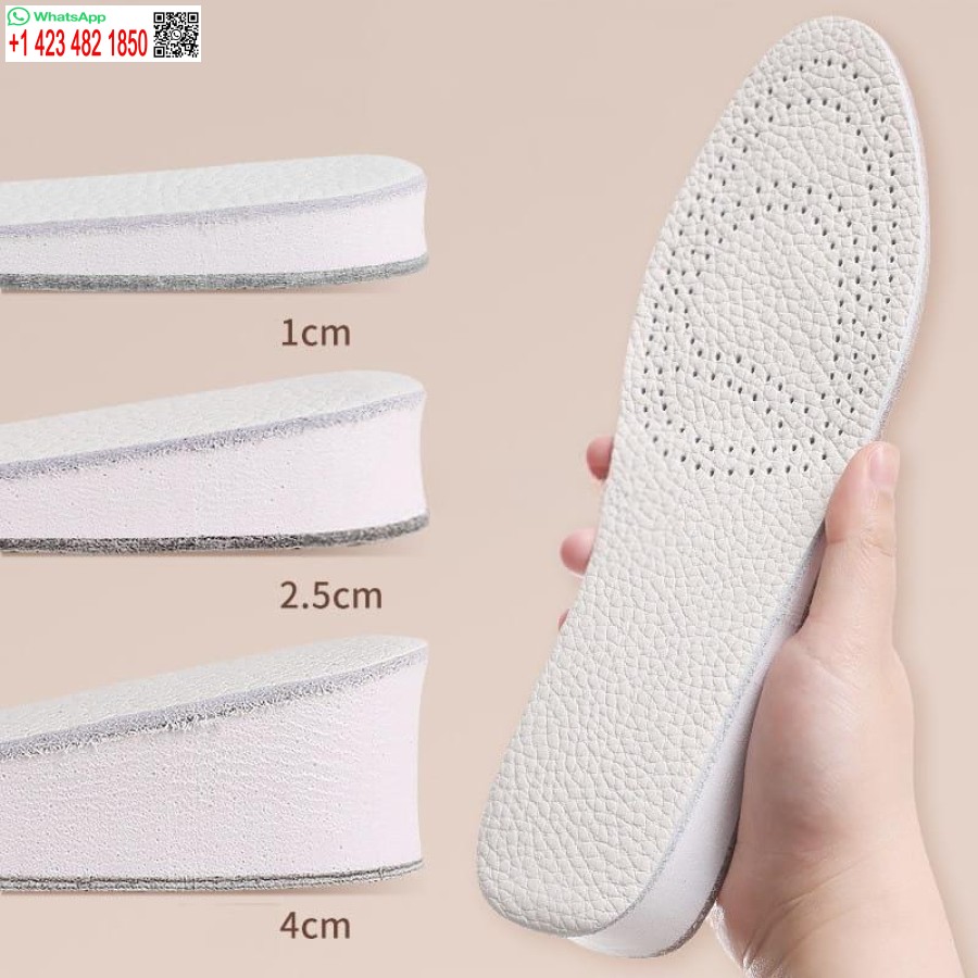 Cowhide High Heel Insoles Height Shoe Inserts