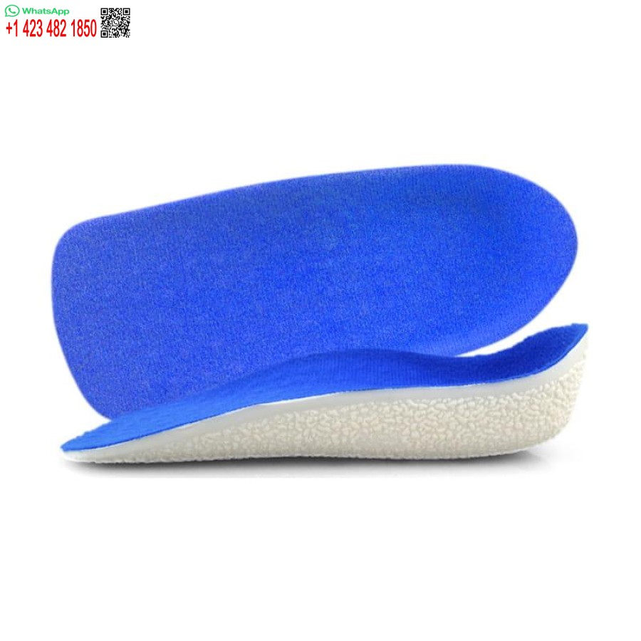 Misc Increase 2.5 cm Height Insoles Half Shoe Inserts