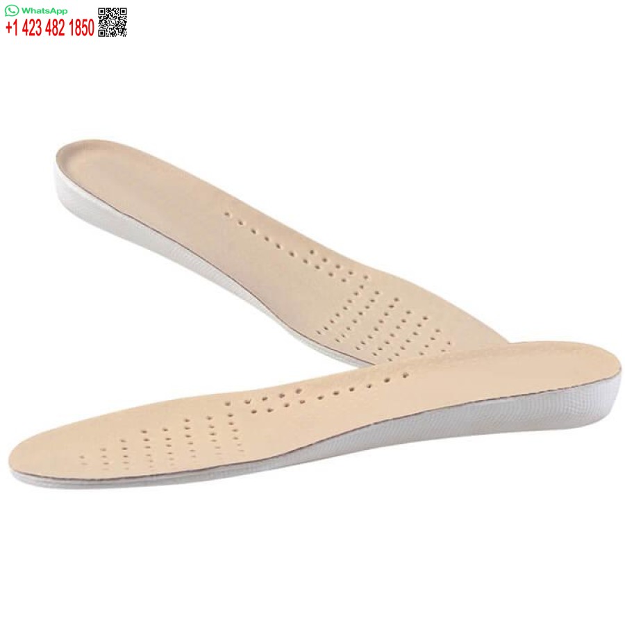 Soft Leather EVA Increased Insoles 1.0CM 2.0CM 3.5CM