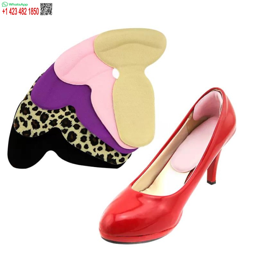 3 Pairs Comfortable T Shape Gel Heel Pad for High Heels