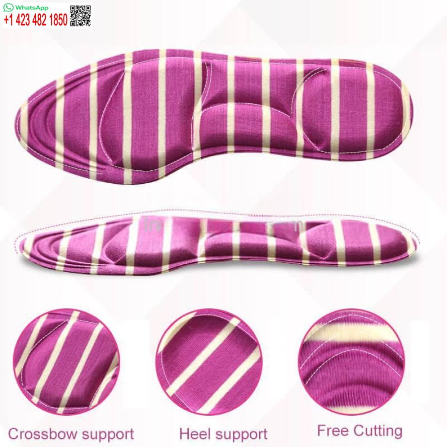 Women's 4D Elastic Sponge Insoles For High Heels