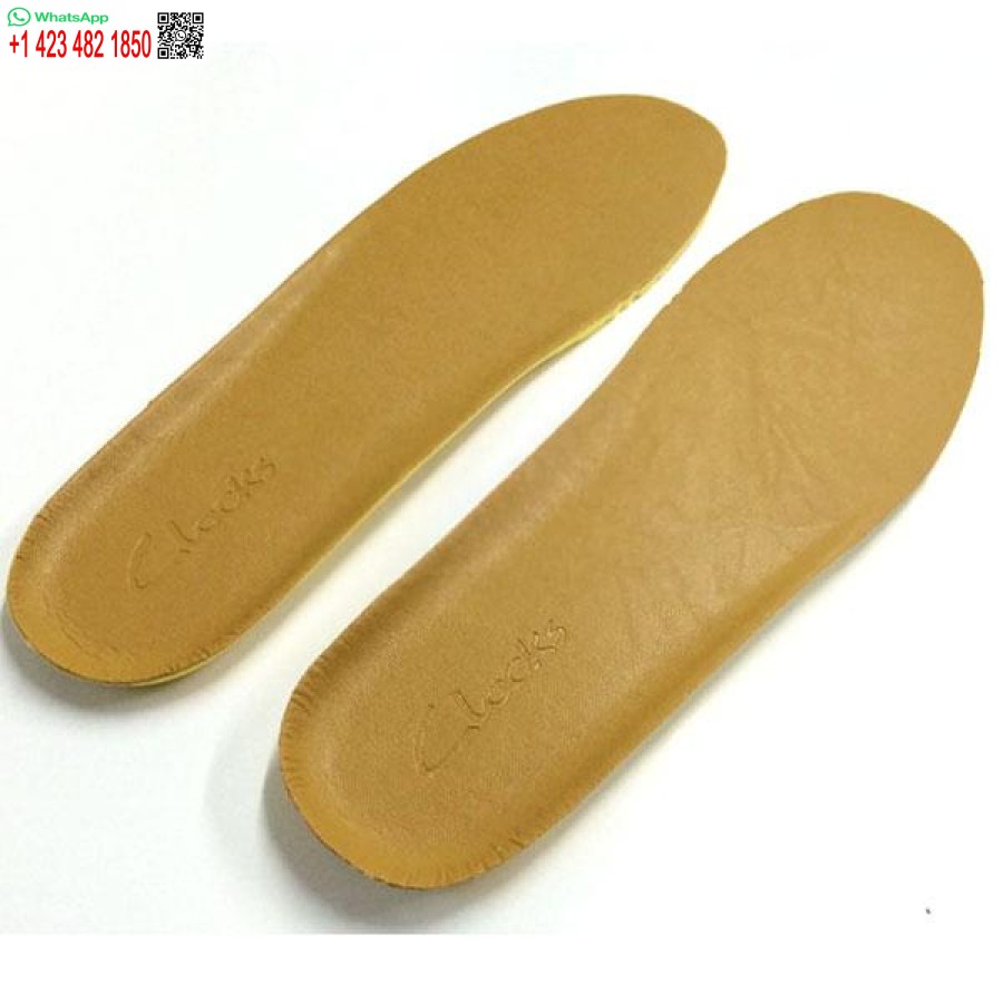 Breathable Cowhide Latex Leather Shoe Insoles