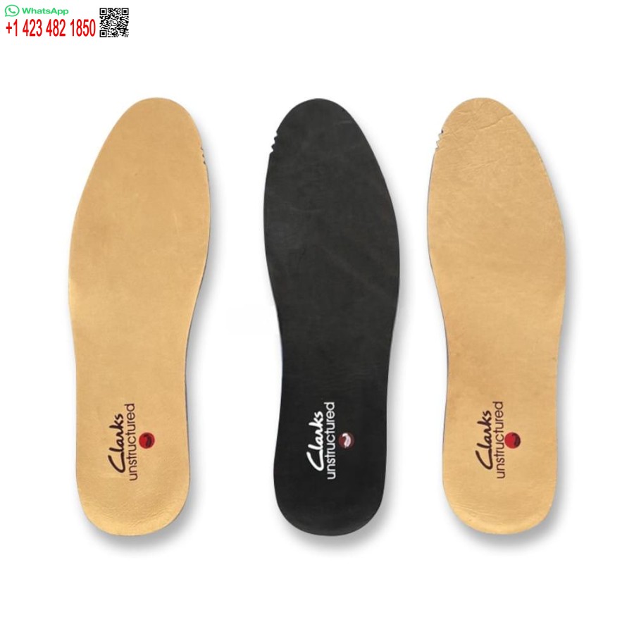 Clarks Unstructured Replacement Leather Insoles For Shoes