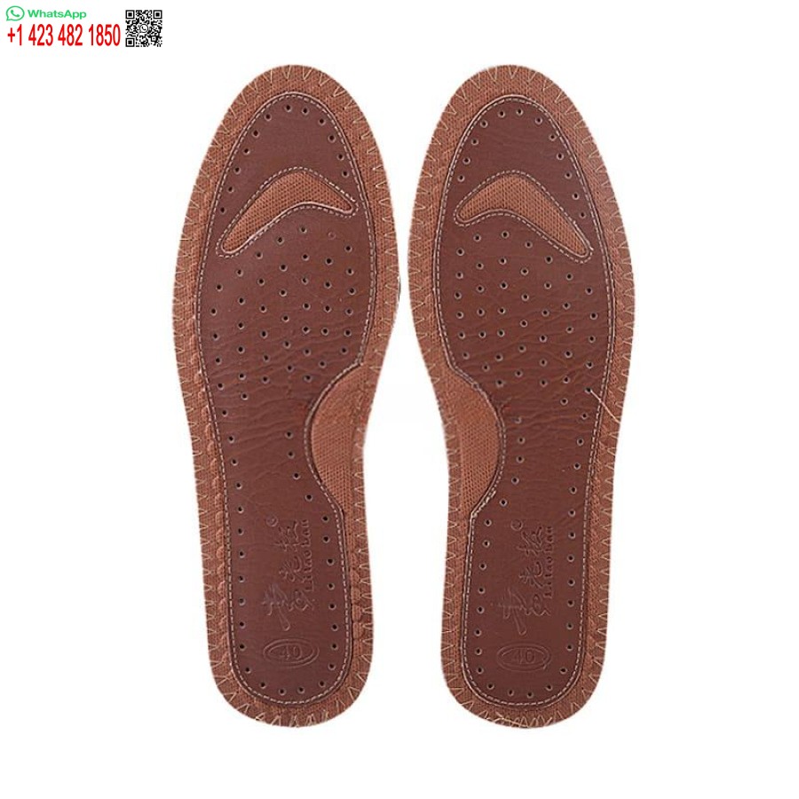 Comfortable Leather Insoles, Fiber Stress