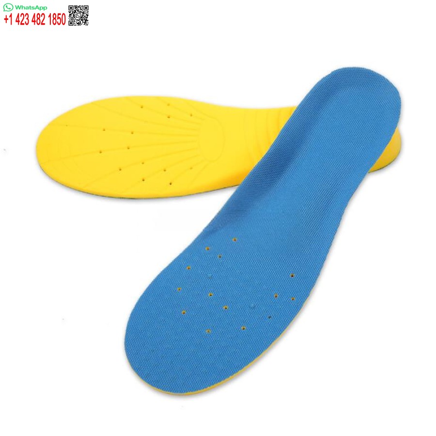 Memory Foam PU Shoes Insoles Shockproof Soft Pad