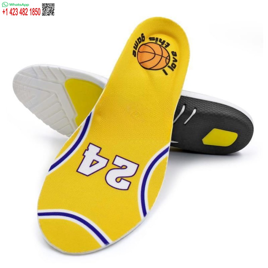 NBA Basketball Arch Support Orthotic Pu Insoles