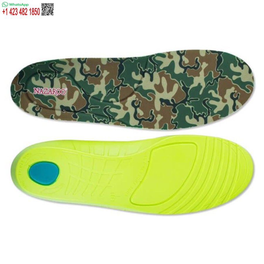 Antimicrobial Absorb Sweat Soft Cushioning Insole for Football