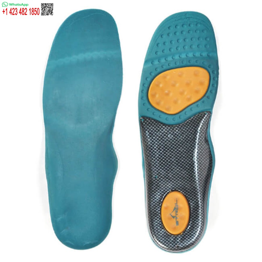 Replacement Clarks Strol PU Insoles Blue Shoes Insert