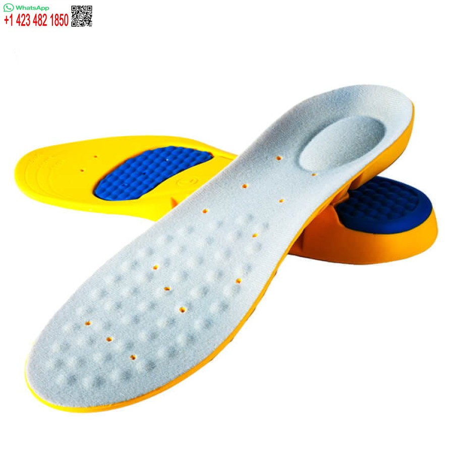 Soft PU Replacement Shoe Insoles for Running Basketball Sports