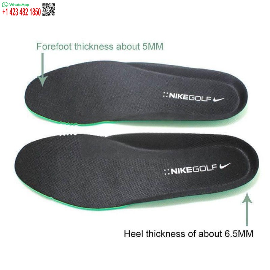 NIKEGOLF Double Layer Hardened Memory Foam Sports Shoe Insoles