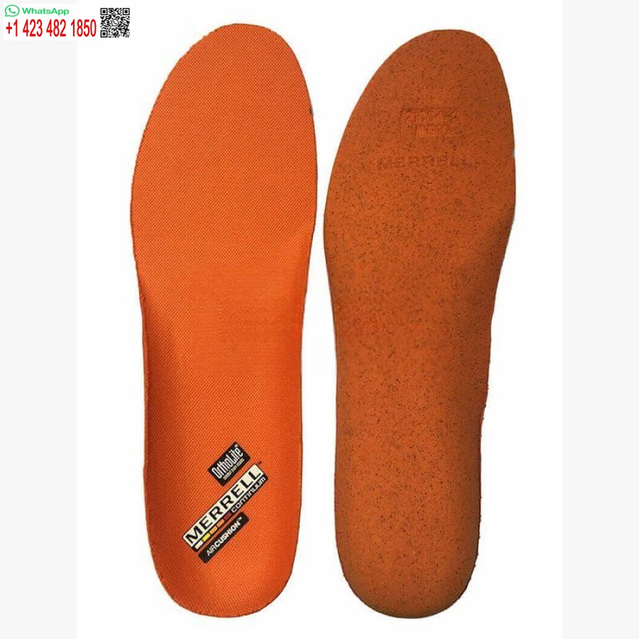 Replacement MERRELL Ortholite Air Cushion Insoles Orange