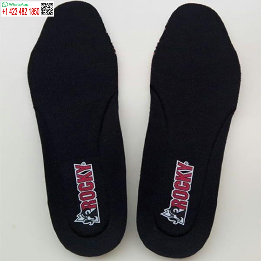 Replacement PU Thick Insoles for Rocky Hiking Sport Shoes Black