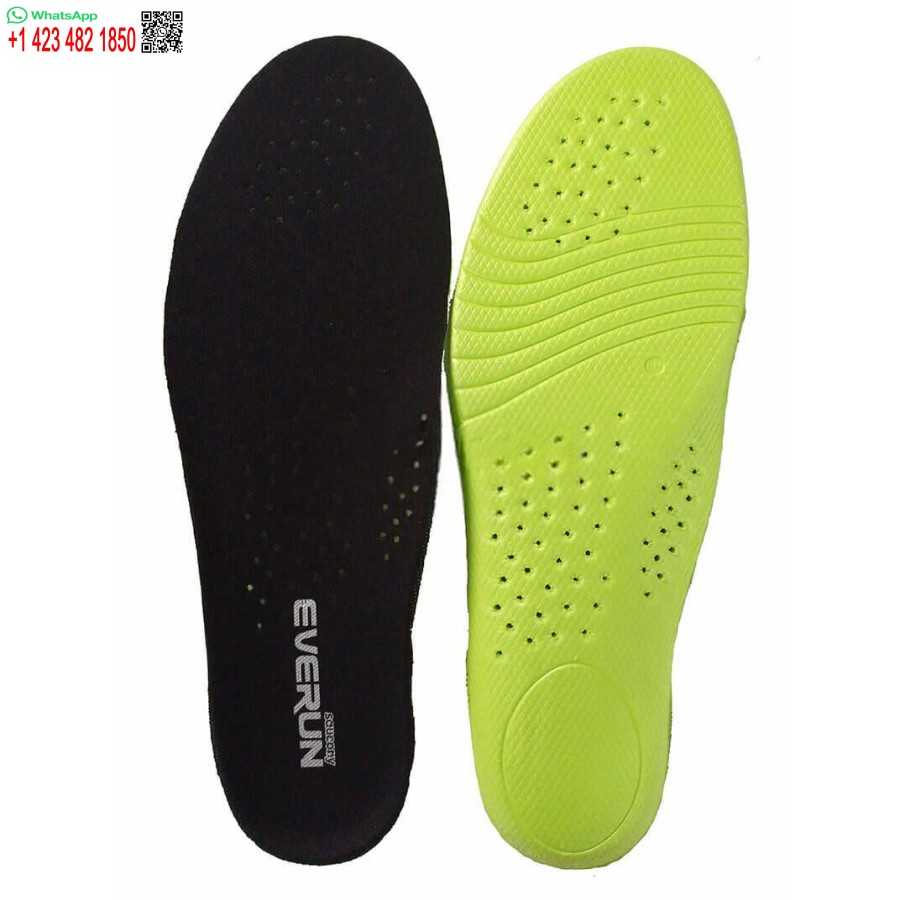 Replacement SAUCONY EVERUN Black Insoles