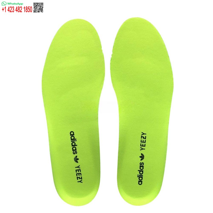 Replacement Yeezy 350 V2 Green Glow Insoles