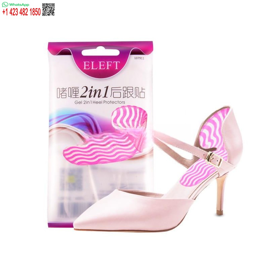 ELEFT Comfort Wear Gel 2 in 1 Heel Protectors for High-heeled Shoes