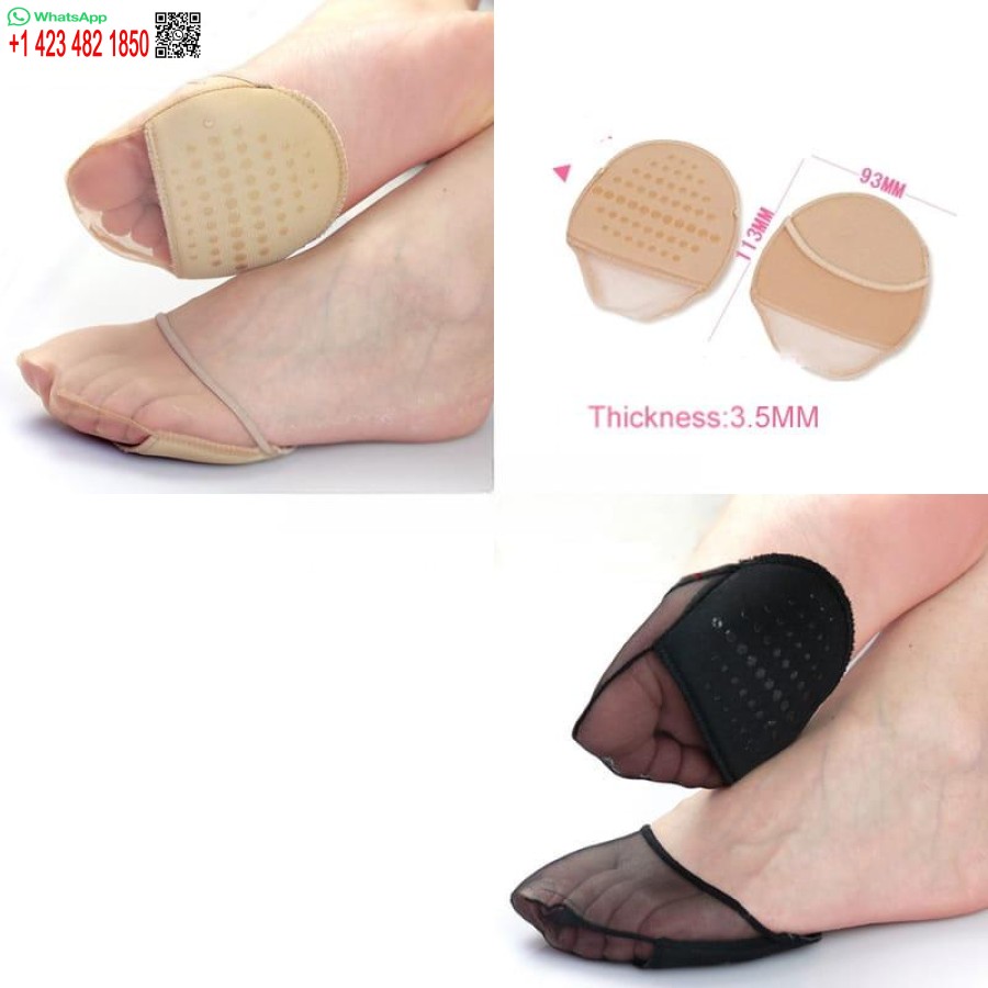 Soft Cottom Foot Care Insoles High Heels Shoes Insert Ball Mat Pad